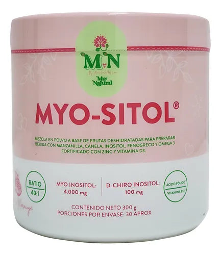 Myo-sitol (Equilibrio hormonal y metabólico) Polvo 300g My Natural