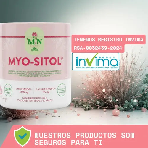 Myo-sitol (Equilibrio hormonal y metabólico) Polvo 300g My Natural